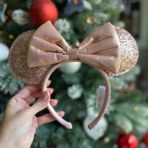 Disney Minnie Ears Rose Gold